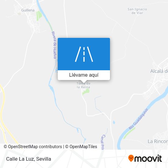 Mapa Calle La Luz