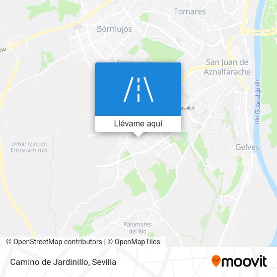 Mapa Camino de Jardinillo