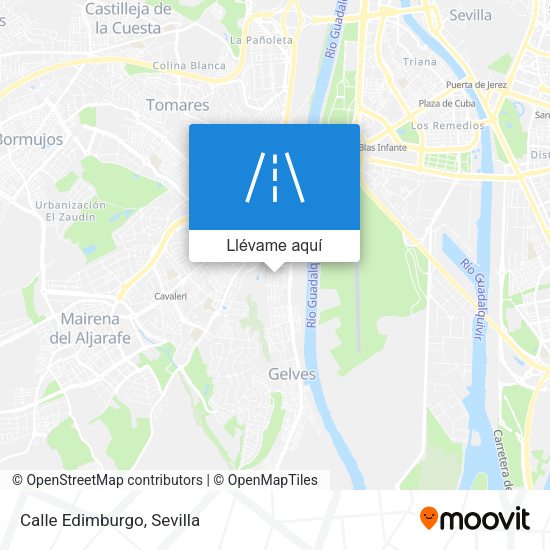 Mapa Calle Edimburgo