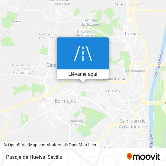 Mapa Pasaje de Huelva