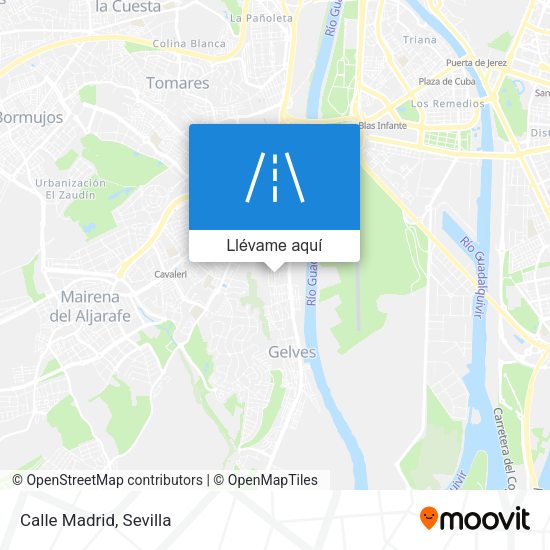 Mapa Calle Madrid