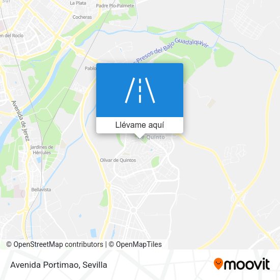 Mapa Avenida Portimao