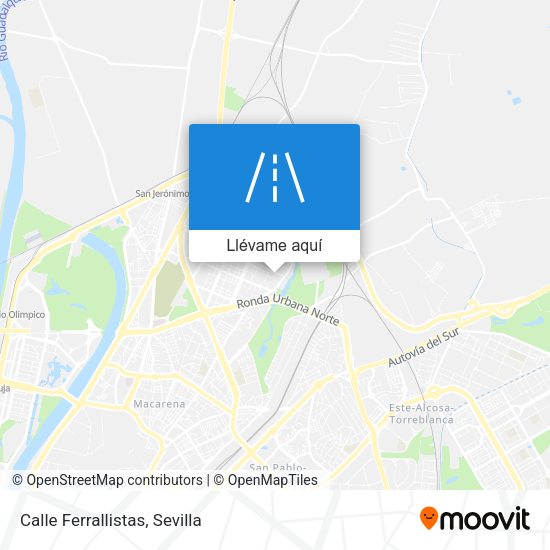 Mapa Calle Ferrallistas