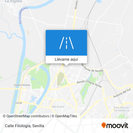 Mapa Calle Filología