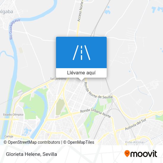 Mapa Glorieta Helene