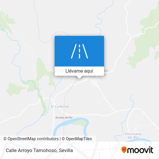 Mapa Calle Arroyo Tamohoso