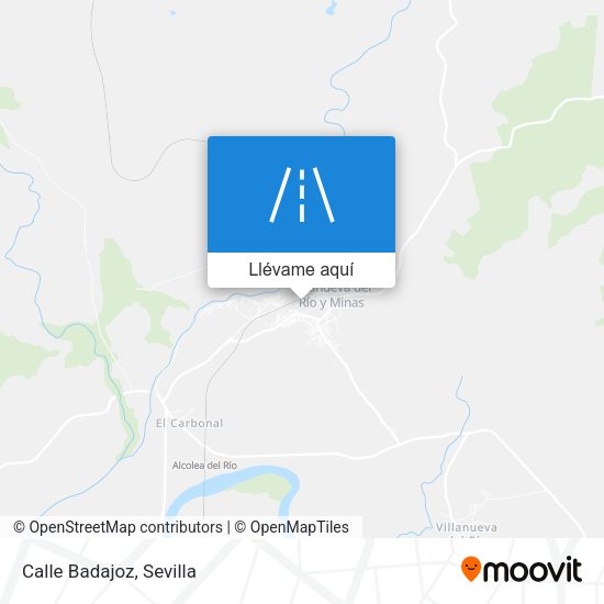 Mapa Calle Badajoz