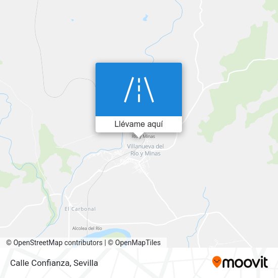Mapa Calle Confianza