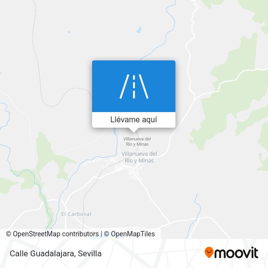Mapa Calle Guadalajara