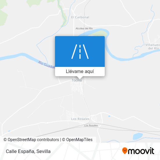Mapa Calle España