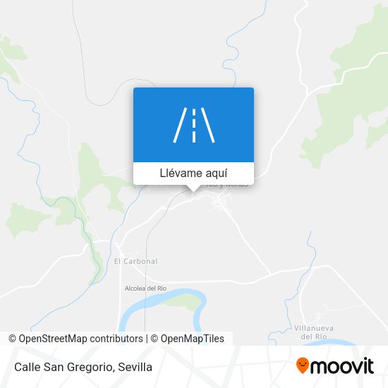 Mapa Calle San Gregorio