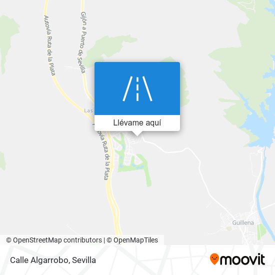 Mapa Calle Algarrobo