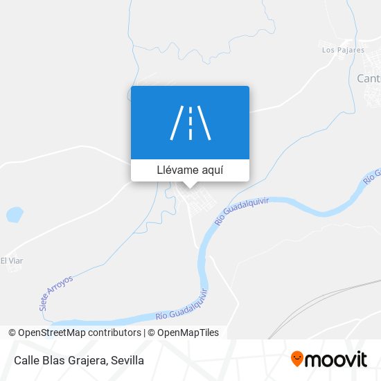 Mapa Calle Blas Grajera