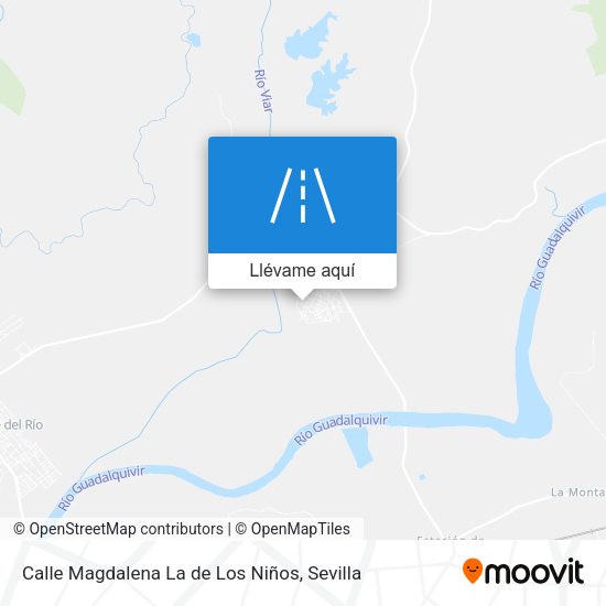 Mapa Calle Magdalena La de Los Niños