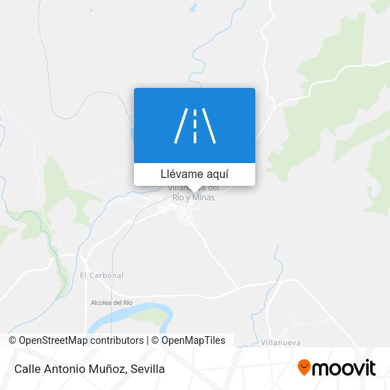 Mapa Calle Antonio Muñoz