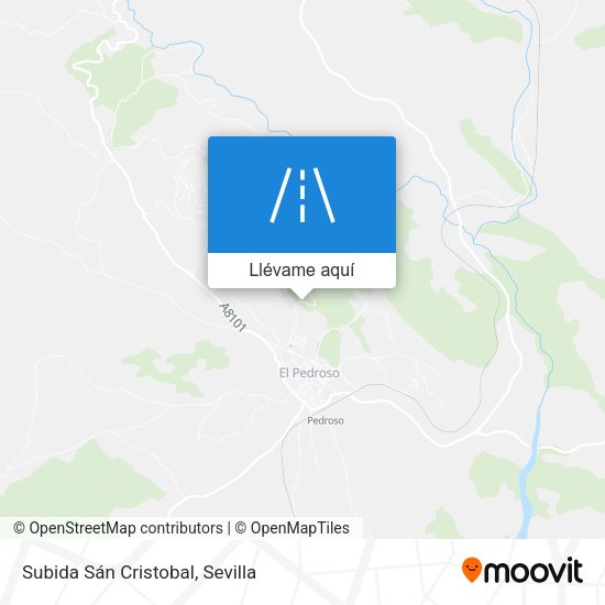 Mapa Subida Sán Cristobal