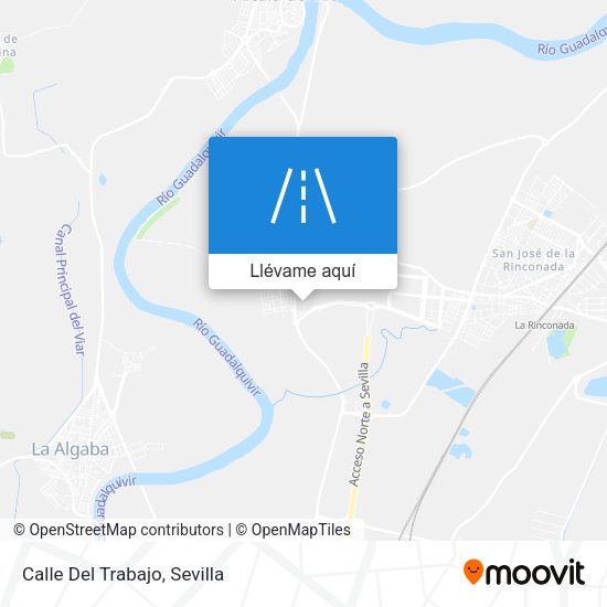 Mapa Calle Del Trabajo