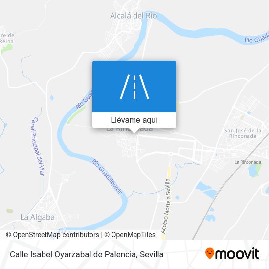 Mapa Calle Isabel Oyarzabal de Palencia