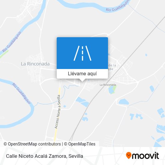 Mapa Calle Niceto Acalá Zamora