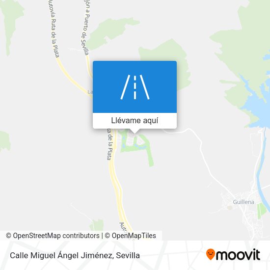 Mapa Calle Miguel Ángel Jiménez