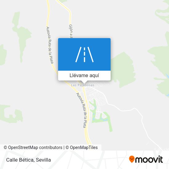 Mapa Calle Bética