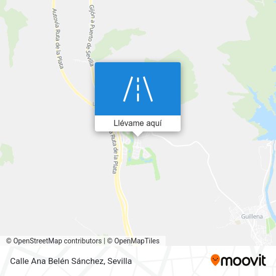 Mapa Calle Ana Belén Sánchez