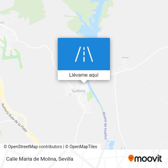 Mapa Calle María de Molina