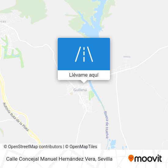 Mapa Calle Concejal Manuel Hernández Vera