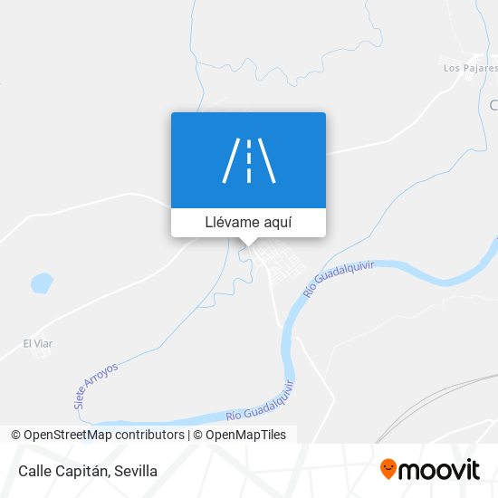 Mapa Calle Capitán