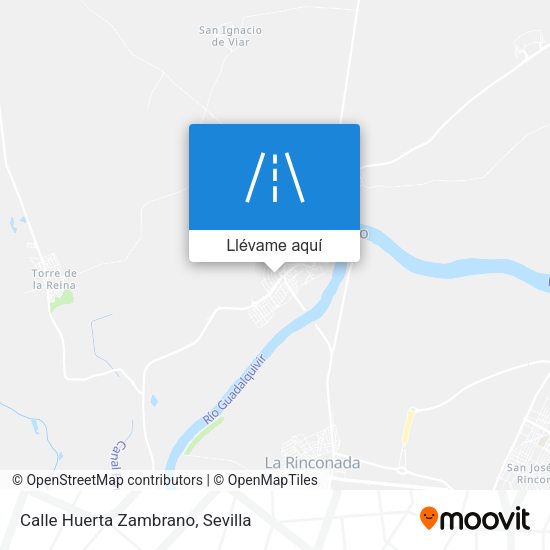 Mapa Calle Huerta Zambrano