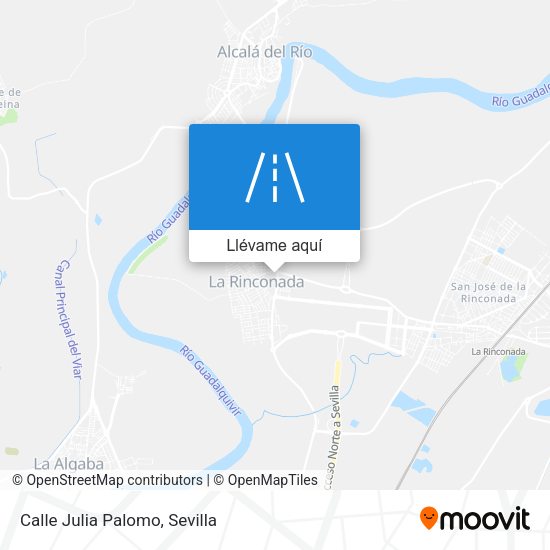 Mapa Calle Julia Palomo