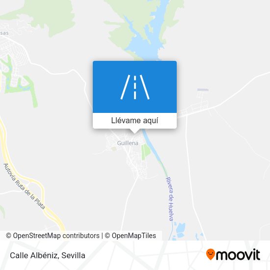 Mapa Calle Albéniz