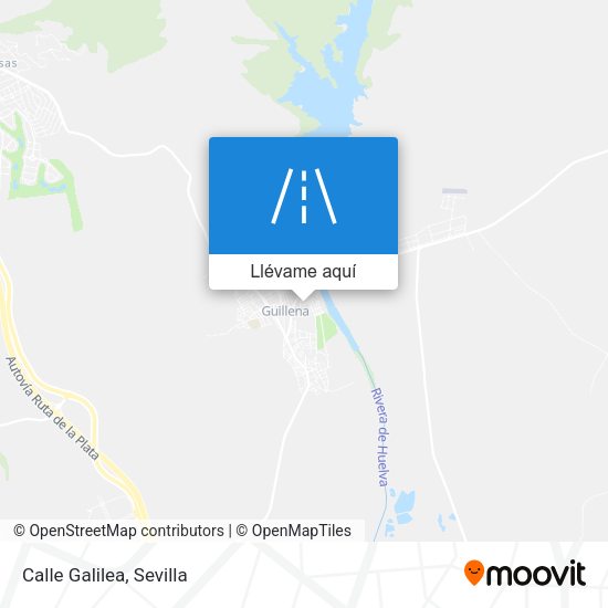 Mapa Calle Galilea
