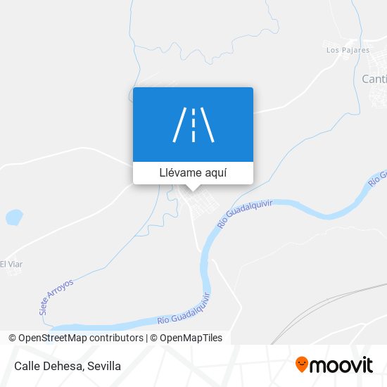 Mapa Calle Dehesa