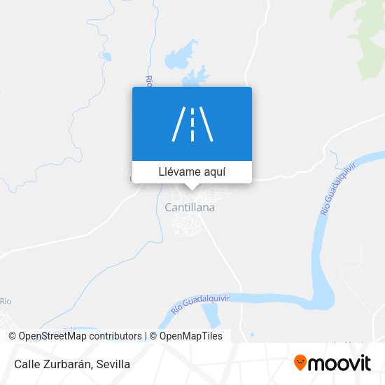 Mapa Calle Zurbarán