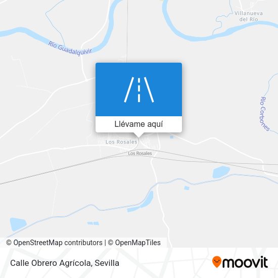 Mapa Calle Obrero Agrícola