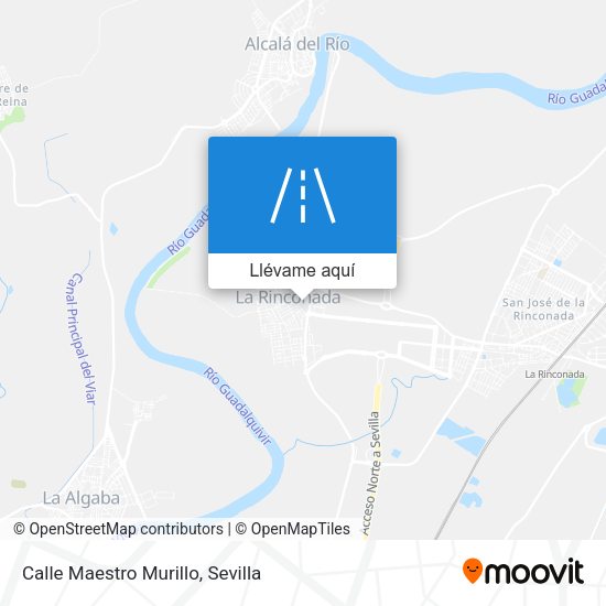 Mapa Calle Maestro Murillo