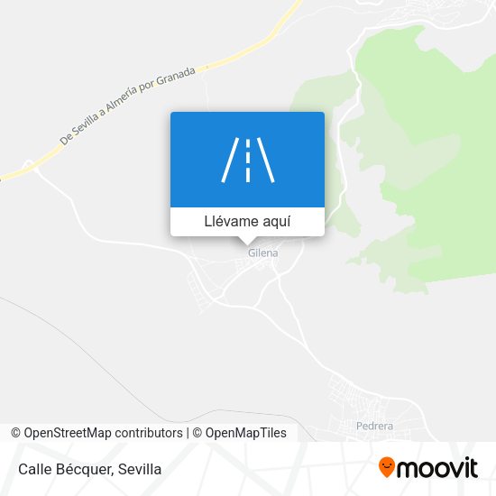 Mapa Calle Bécquer