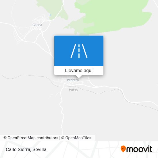Mapa Calle Sierra