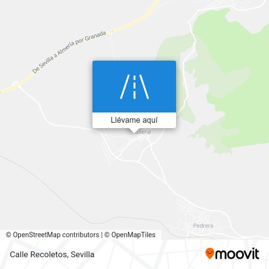 Mapa Calle Recoletos