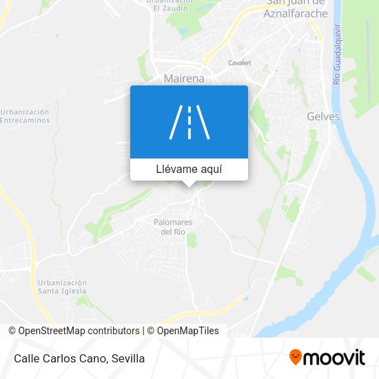 Mapa Calle Carlos Cano