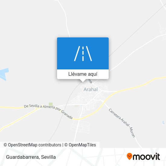 Mapa Guardabarrera