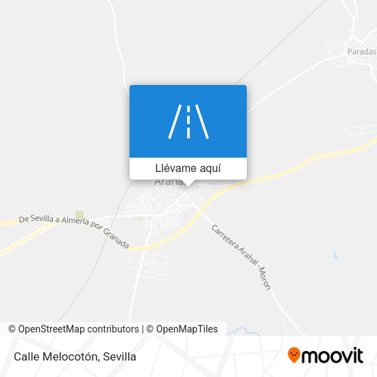 Mapa Calle Melocotón