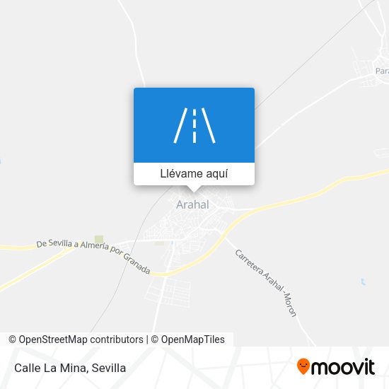Mapa Calle La Mina