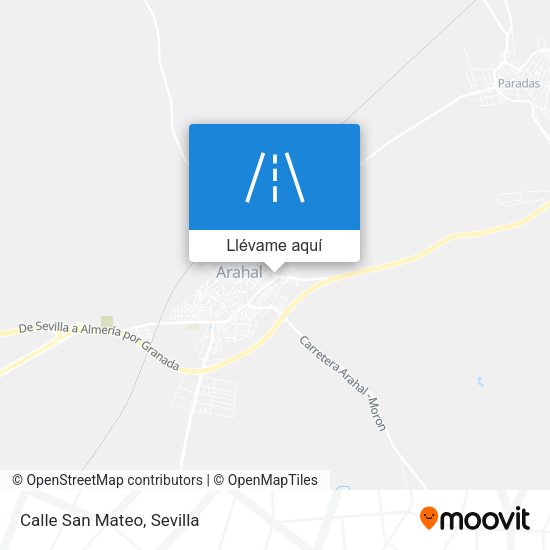 Mapa Calle San Mateo