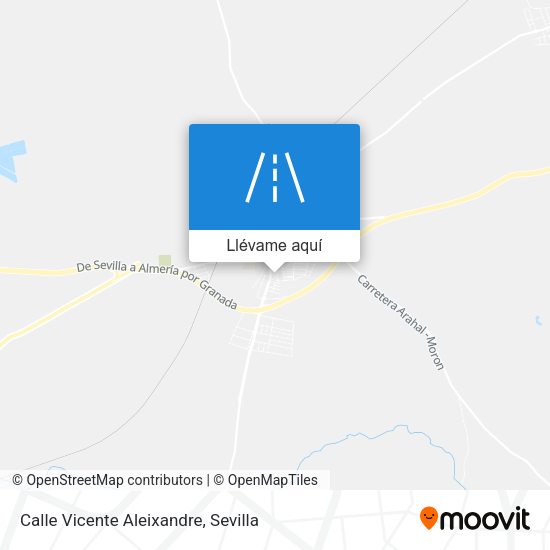 Mapa Calle Vicente Aleixandre