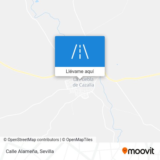 Mapa Calle Alameña