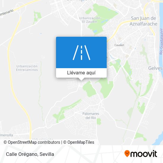 Mapa Calle Orégano