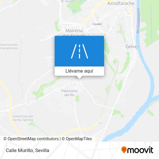 Mapa Calle Murillo