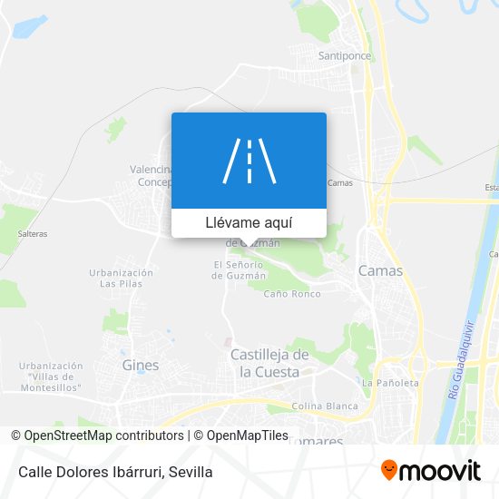 Mapa Calle Dolores Ibárruri
